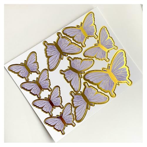 GreatRise 50 Stück 3D Schmetterling Kuchen Torten Deko Set zum DIY Dreidimensional Tortendeko Geburtstag Kuchendeko Tortenaufleger für Party Taufe Hochzeitstorte Dessert Cupcake Toppers #4 Orange GreatRise 50 Stück 3D Schmetterling Kuchen Torten Deko Set zum DIY Dreidimensional Tortendeko Geburtstag Kuchendeko Tortenaufleger für Party Taufe Hochzeitstorte Dessert Cupcake Toppers #4 Orange von GreatRise