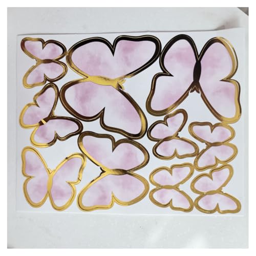 GreatRise 50 Stück 3D Schmetterling Kuchen Torten Deko Set zum DIY Dreidimensional Tortendeko Geburtstag Kuchendeko Tortenaufleger für Party Taufe Hochzeitstorte Dessert Cupcake Toppers #5 Lila GreatRise 50 Stück 3D Schmetterling Kuchen Torten Deko Set zum DIY Dreidimensional Tortendeko Geburtstag Kuchendeko Tortenaufleger für Party Taufe Hochzeitstorte Dessert Cupcake Toppers #5 Lila von GreatRise