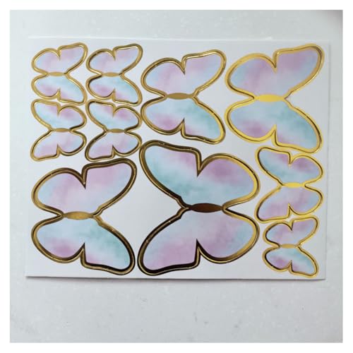 GreatRise 50 Stück 3D Schmetterling Kuchen Torten Deko Set zum DIY Dreidimensional Tortendeko Geburtstag Kuchendeko Tortenaufleger für Party Taufe Hochzeitstorte Dessert Cupcake Toppers #6 Rosa GreatRise 50 Stück 3D Schmetterling Kuchen Torten Deko Set zum DIY Dreidimensional Tortendeko Geburtstag Kuchendeko Tortenaufleger für Party Taufe Hochzeitstorte Dessert Cupcake Toppers #6 Rosa von GreatRise