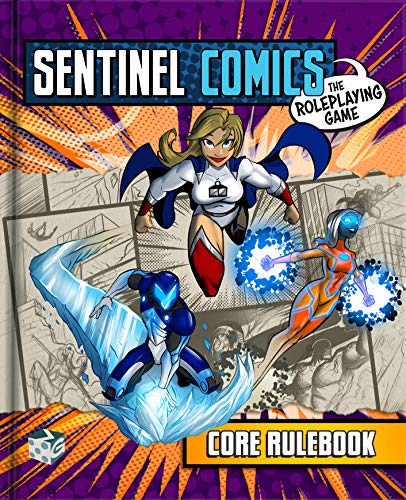 Greater Than Games GTG43807 - Sentinels Comics: The Roleplaying Core Rulebook von Greater Than Games