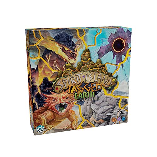 Greater Than Games , Jagged Earth: Spirit Island expansion , Board Game , 1 - 6 Players , Ages 13+ , 90 - 120 Minutes Playing Time von Greater Than Games