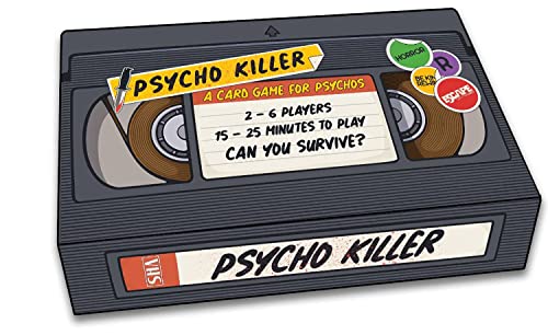 Psycho Killer: The Card Game - A game for Psychos, Multicolor, 5.08 x 5.08 x 5.08 cm Psycho Killer: The Card Game - A game for Psychos, Multicolor, 5.08 x 5.08 x 5.08 cm von Greater Than Games