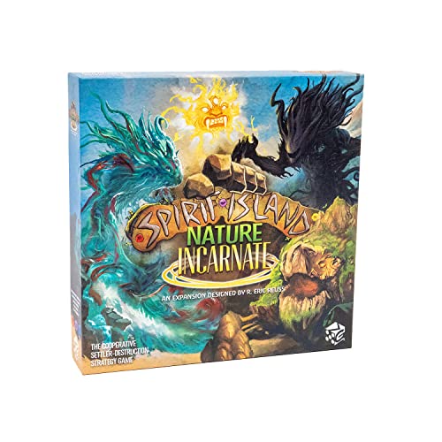 Spirit Island: Nature Incarnate - Erweiterungs-Brettspiel, Neue Geister, Mechaniker, Gegner & mehr, Siedler Zerstörung von Greater Than Games