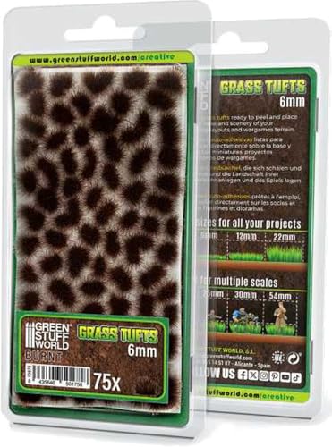 Grasbüschel – gebrannt (6 mm) von Green Stuff World