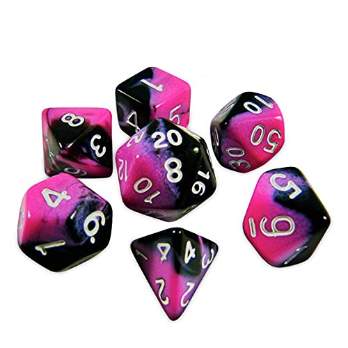 Green Stuff 7X Würfel Mix RPG 16 mm Rosa Marmor World Green Stuff 7X Würfel Mix RPG 16 mm Rosa Marmor World von Green Stuff