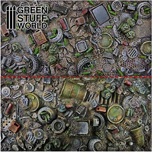 Green Stuff World Dump/Scrap Yard Plates - Crunch Times! von Green Stuff World