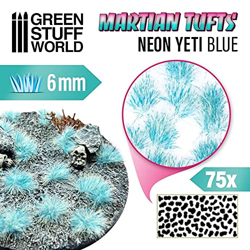 Green Stuff World Martian Tufts - Neon Yeti Blue von Green Stuff World