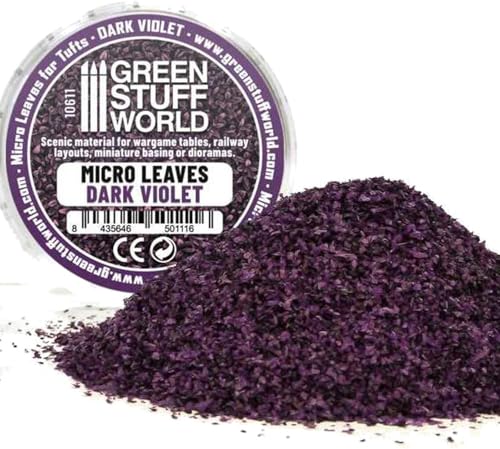 グリーンスタッフワールド Green Stuff World Micro Leaves Dark Violet Mix 10611 von Green Stuff World