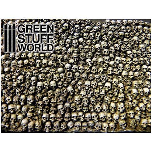 Green Stuff World Stacked Skull Plates - Crunch Times! von Green Stuff World