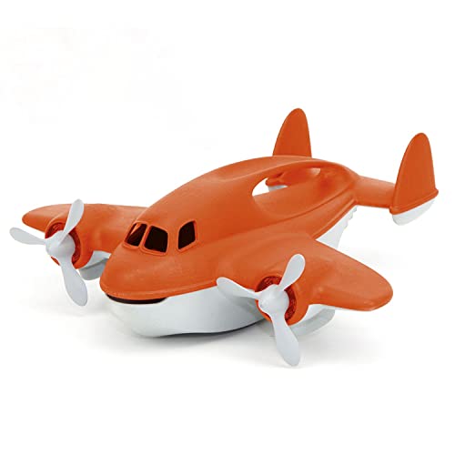 Green Toys 8601400, Löschflugzeug, Badewannenspielzeug, Badespielzeug für Kinder ab 12 Monaten von Green Toys