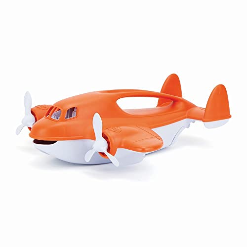 Green Toys 8601400, Löschflugzeug, Badewannenspielzeug, Badespielzeug für Kinder ab 12 Monaten von Green Toys