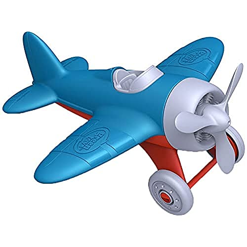 Green Toys 8601027 Sport-Flugzeug, Flieger, Spielflugzeug, Spielzeug für Kinder ab 12 Monaten von Green Toys
