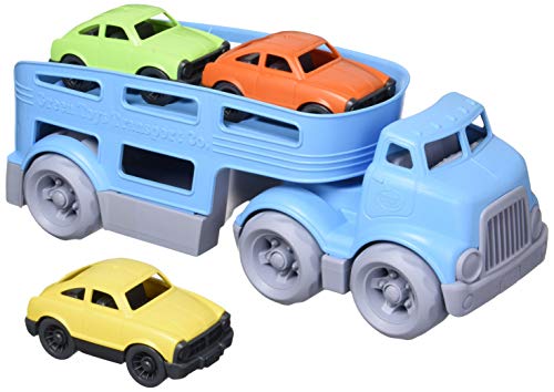 Green Toys Carrier, Blue CB - Pretend Play, Motorik, Kinder Spielzeug Fahrzeuge Kein BPA, Phthalate, PVC Spülmaschinenfest, Recycelter Kunststoff, Made in USA von Green Toys