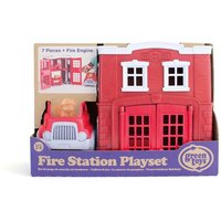 Green Toys - Feuerwehrwache Spielset 8 Teile Green Toys - Feuerwehrwache Spielset 8 Teile von Green Toys