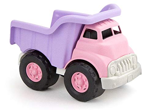 Green Toys Kipper, Pink/Lila CB - Simulationsspiel, Motorik, Spielzeugfahrzeug für Kinder, BPA-frei, Phthalate, PVC, spülmaschinengeeignet, recycelter Kunststoff, hergestellt von Green Toys