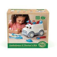 Green Toys - Krankenwagen mit Arztausrüstung 10 Teile von Green Toys