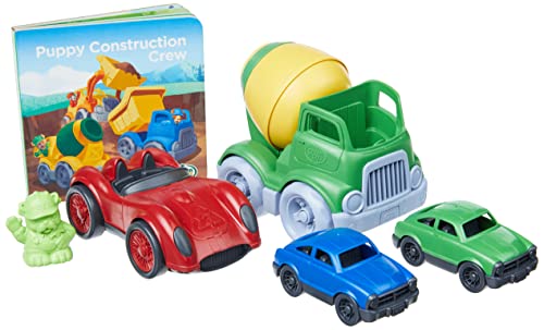 Green Toys Mixer-Mini-Fahrzeug-Bündel von Green Toys