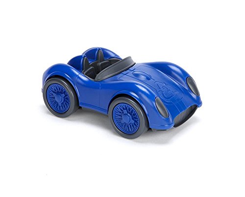 Green Toys 8671479 Rennwagen blau, Spielzeugauto, nachhaltiges Spielfahrzeug für Kinder ab 12 Monaten von Green Toys