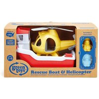 Green Toys - Rettungsboot & Hubschrauber 4 Teile von Green Toys