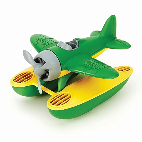 Green Toys 8601029 Wasserflugzeug, Badewannenspielzeug, nachhaltiges Badespielzeug für Kinder ab 12 Monaten von Green Toys