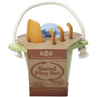 Green Toys - Sandspielzeug 4 Teile mit grünem Eimer von Green Toys