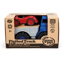 Green Toys - Tieflader mit rotem Rennwagen von Green Toys