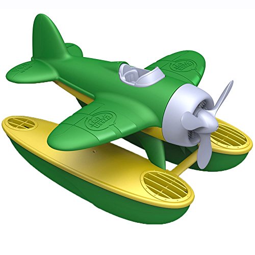 Green Toys 8601029 Wasserflugzeug, Badewannenspielzeug, nachhaltiges Badespielzeug für Kinder ab 12 Monaten von Green Toys