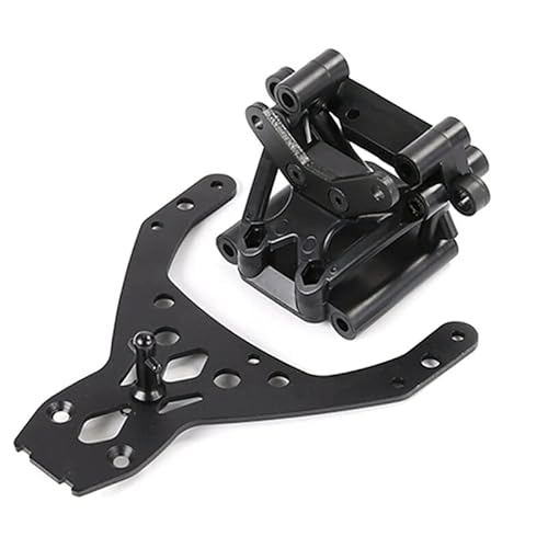Greendhat Front Towers Bulkhead Supports Kit for HPI Rovan King Motor Baja 5B Buggy Rc Auto Spielzeug Teile ( Color : Black ) von Greendhat