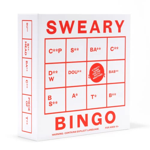 Laurence King Sweary Bingo: A Party Game for The Potty-mouthed Warning Contains Explicit Language, for 18+ von Laurence King