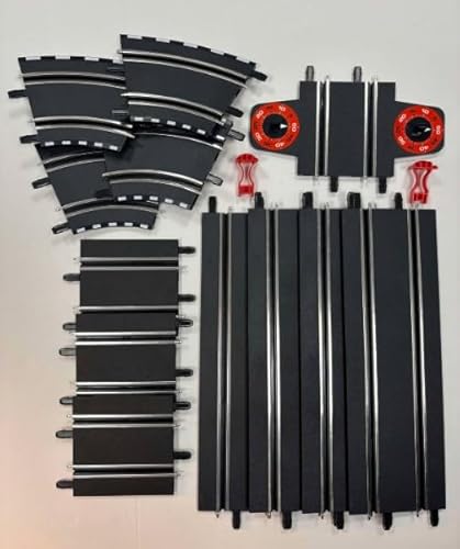Greenhills Carrera GO!!! Track Pack 4 x Straights + 4 x Banked Curves + 1 x Rundenzähler + 3 x 3. Gerade + 2 x Stützen - MT853 Greenhills Carrera GO!!! Track Pack 4 x Straights + 4 x Banked Curves + 1 x Rundenzähler + 3 x 3. Gerade + 2 x Stützen - MT853 von Greenhills
