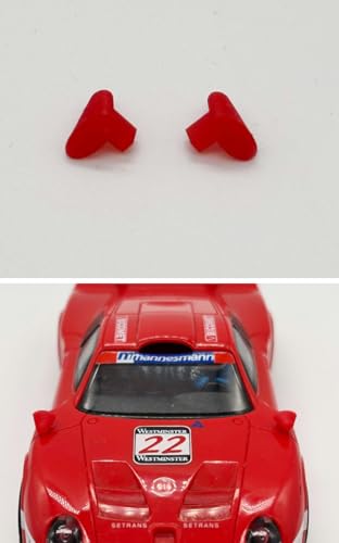 Greenhills Red Wing Mirror Pair for Scalextric Porsche 911 GT1 - NEW - GP129 Greenhills Red Wing Mirror Pair for Scalextric Porsche 911 GT1 - NEW - GP129 von Greenhills
