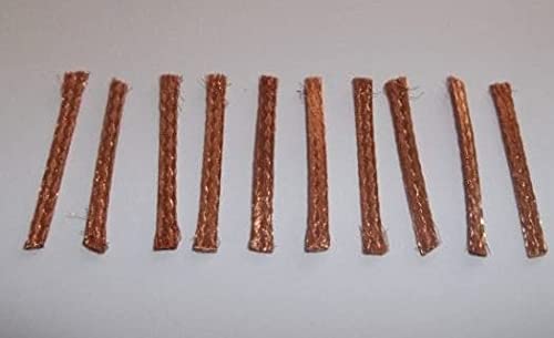 Greenhills Scalextric & Slot Car Standard 100% Copper Pick Up Braids/Brushes x 10 - New - G2289 von Greenhills Scalextric