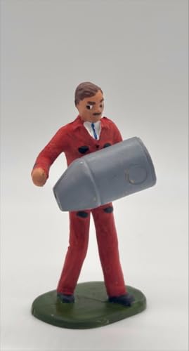 F1144 - Greenhills Scalextric Carrera Painted Trackside Mechanic 1.32 Scale - New von Greenhills
