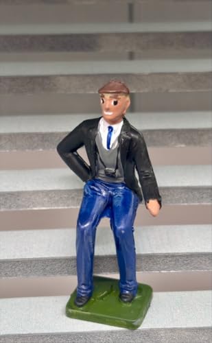 F1148 - Greenhills Scalextric Carrera Painted Trackside Seated Spectator 1.32 Scale - New F1148 - Greenhills Scalextric Carrera Painted Trackside Seated Spectator 1.32 Scale - New von Greenhills