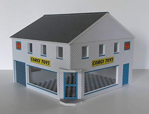 Greenhills Building Corgi Car Showroom Kit 1:43 Scale MACC774 Greenhills Building Corgi Car Showroom Kit 1:43 Scale MACC774 von Greenhills