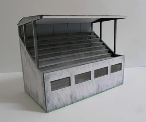 Greenhills Slot Car Building Weathered Reims Grandstand Kit 1:43 Mastab MACC781 Greenhills Slot Car Building Weathered Reims Grandstand Kit 1:43 Mastab MACC781 von Greenhills