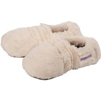 Warmies® Slippies(TM) Deluxe creme Plush, Gr. 36-40 von Greenlife Value