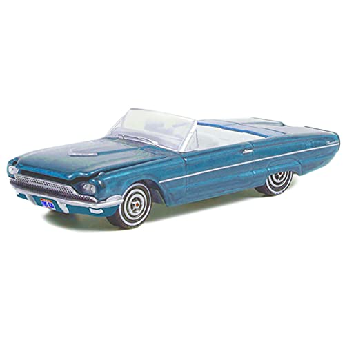 1966 Thunderbird Conv. Top-Up Blue Met. w/White Top Thelma & Louise 1991 Movie Hollywood Special Edition 1/64 Druckgussmodell von Greenlight 44945 A von Greenlight