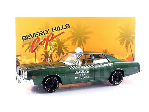 ARTISAN COLLECTION 1:18 Beverly Hills Cop (1984) - 1976 Plymouth Fury Checker von Greenlight
