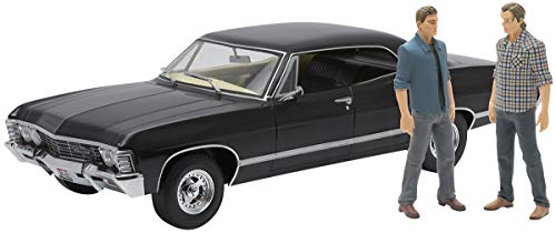 Greenlight Chevrolet 1967 Impala Sportlimousine mit Sam und Dean Figuren Supernatural (TV-Serie 2005) 1/18 19021 von Greenlight