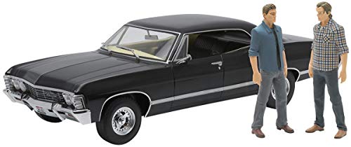 Greenlight 1967 Chevrolet Impala Sport Sedan mit Sam und Dean Figuren Supernatural (TV Serie 2005) 1/18 19021 von Greenlight