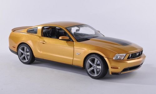 Ford Mustang GT, gold/schwarz, 2010, Modellauto, Fertigmodell, Greenlight 1:18 Ford Mustang GT, gold/schwarz, 2010, Modellauto, Fertigmodell, Greenlight 1:18 von Greenlight
