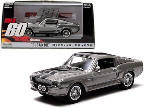 Greenlight Collectibles – 86411 – Miniaturfahrzeug – Modell – Ford Mustang Shelby – GT 500 Custom – Eleanor – Maßstab 1:43 von Greenlight