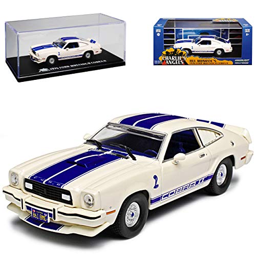 Ford Shelby Mustang II Cobra II Jill Munroe´s DREI Engel für Charlie 1/43 Greenlight Modell Auto von Grenlight