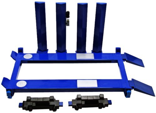 GreenLight Vier-Pfosten-Hebebühne (Maßstab 1:18), Blau [行入品] von Greenlight