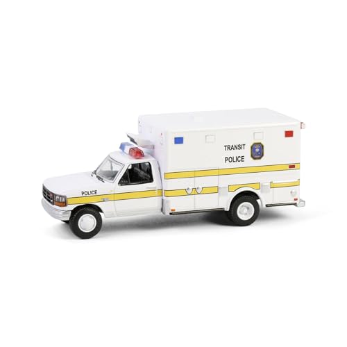 Greenlight 1/64 1994 F-350 Ambulance Washington DC Metro Police, First Responders 67069 von Greenlight