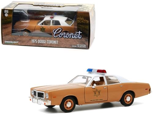 Greenlight 1:24 Dodge Coronet 1975 - Choctaw County Sheriff von Greenlight