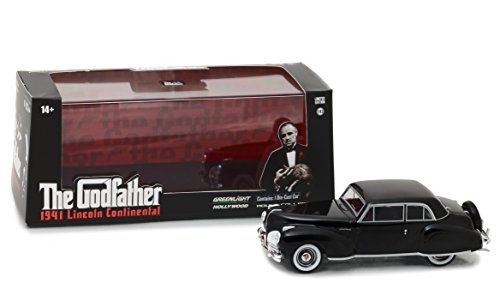 Greenlight 1:43 The Godfather (1972) - 1941 Lincoln Continental - (86507) Druckguss-Fahrzeug, Einheitsgröße von Greenlight