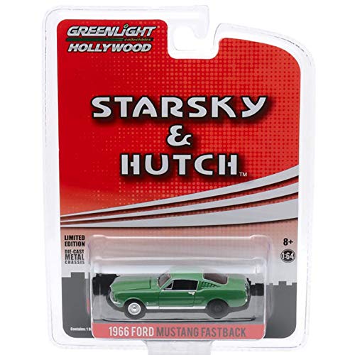 Greenlight 1966 Ford Mustang Fastback Starsky and Hutch TV Serie 1:64 44855-B von Greenlight