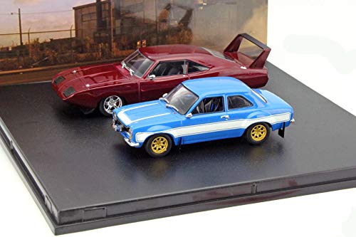 Greenlight 2-Car Set Dodge Charger Daytona, Ford Escort Fast and Furious 6 1:43 von Greenlight